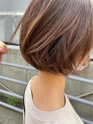 ショート すなが/ハイライト モデル募集中のヘアスタイル