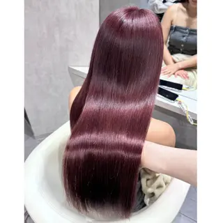 ロング カラー miyu /トレンド カラー×艶髪のヘアスタイル