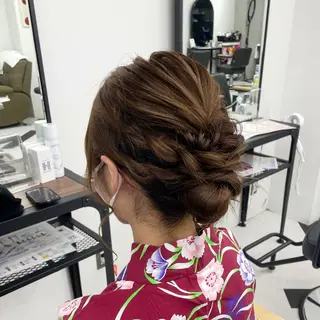 ミディアム カラー パーマ ヘアアレンジ メンズ mona/ ストレートスタイル✨のヘアスタイル