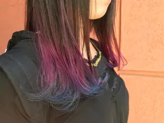 ミディアム カラー 逗子葉山 ナオイカイラのヘアスタイル