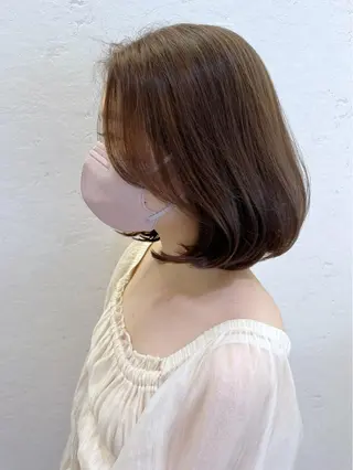 ミディアム カラー 韓国ヘア×髪質改善 /yoshikaのヘアスタイル