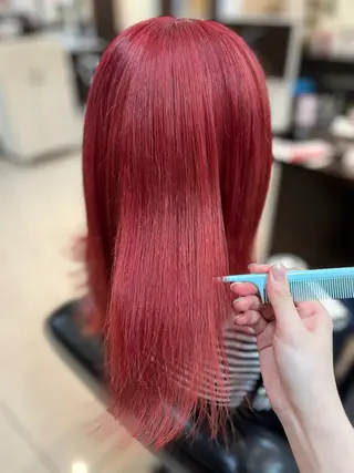 ミディアム カラー 🍒 SANA🍒のヘアスタイル