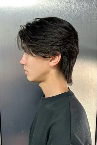 ショート カラー メンズ メンズスタイリスト 前田雄輝のヘアスタイル
