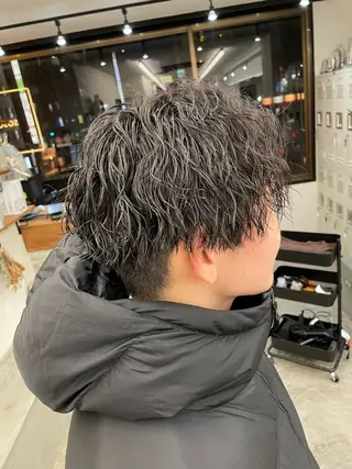 パーマ メンズ 🌱メンズ特化🌱 ニュアンス/リョウガのヘアスタイル