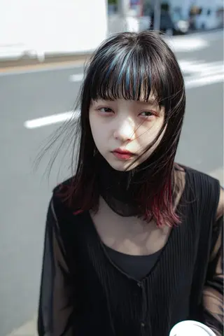 カラー I see所属・スダユーヤ 💫推しカラーのヘアスタイル