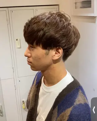 ショート パーマ メンズ liberte(リベルテ)所属・🤍韓国髪質改善🤍 クメユウキのヘアスタイル