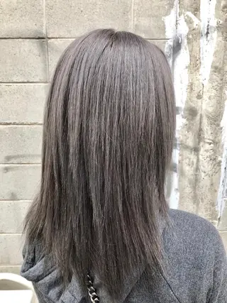 カラー ダブルスキルエクステ /羽エクステ白石宇由のヘアスタイル