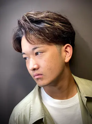ショート メンズ 浅見 天翔のヘアスタイル