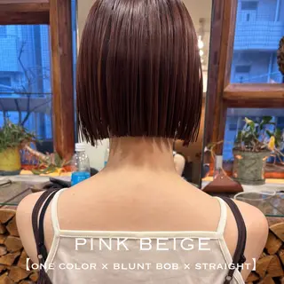 ミディアム カラー ⌇🌹透明感カラー 🌹ᴍᴇɢᴜᴍɪ ⌇のヘアスタイル