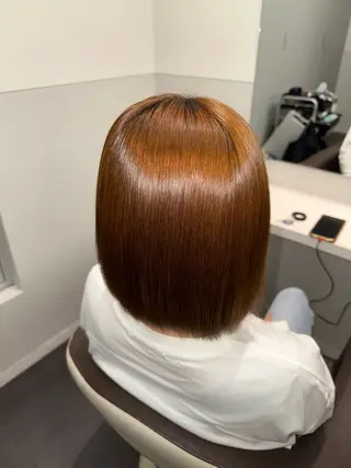 セミロング 美髪特化✨ 伊織✨縮毛矯正✨のヘアスタイル