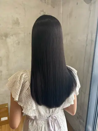 ロング カラー 💖韓国風艶髪ヘア 💖EREN🦋のヘアスタイル