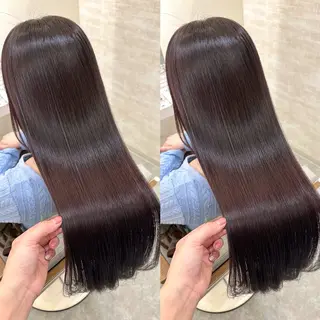 ロング 髪質改善&ヘアケア 永山若奈のヘアスタイル