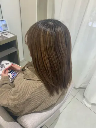 ミディアム stylist N0Nのヘアスタイル