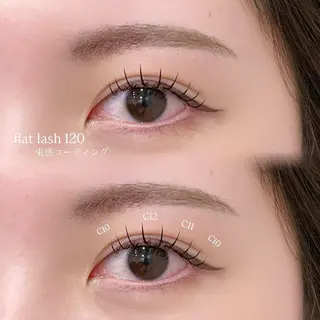 マツエク・マツパ flat フラットのマツエク・マツパデザイン