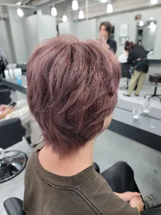 ショート カラー ❇️安達 優心❇️ レイヤー/艶髪特化のヘアスタイル