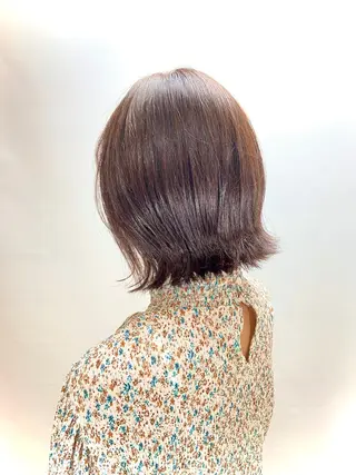 ミディアム カラー 【髪質改善×カラー】 QUALIS沓掛貴浩のヘアスタイル