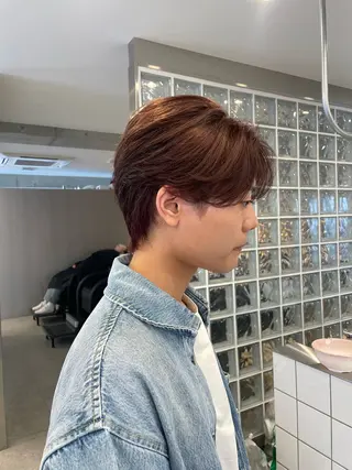 メンズ 原宿ブリーチカラー /三藤みさきのヘアスタイル