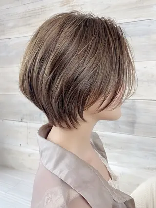 ショート 小顔カット/ 韓国レイヤー/真結のヘアスタイル