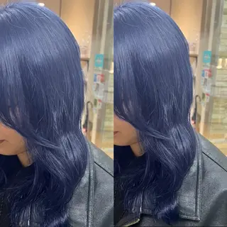 ロング カラー 🫧ボブ/艶髪カラー 伊原修子のヘアスタイル