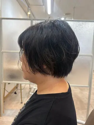 ショート パーマ TELA HAIR 幕張本郷店　千尋のヘアスタイル