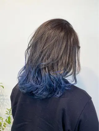 ミディアム カラー ヘアアレンジ ERI ☆のヘアスタイル