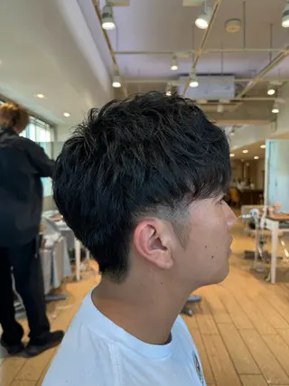 ショート パーマ 美髪/髪質改善 川口凌弥のヘアスタイル