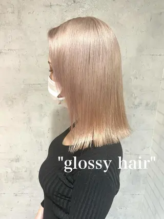 ミディアム カラー 🎀レイヤー・艶カラ ー🎀YUMEKAのヘアスタイル