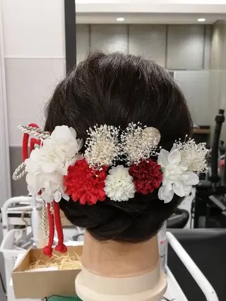 ヘアアレンジ D/i |Y/no. 〈夜スパ17時〜〉のヘアスタイル