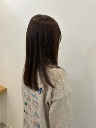 セミロング カラー レイヤー/ナチュラル 💐nao.のヘアスタイル
