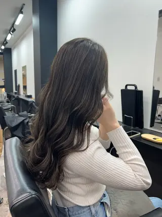 ロング 藤本 翔己のヘアスタイル