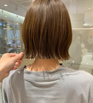 ミディアム 下川 由貴のヘアスタイル
