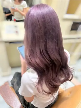 ロング カラー ❤︎高崎/カラーリ スト/近藤莉々香❤︎のヘアスタイル