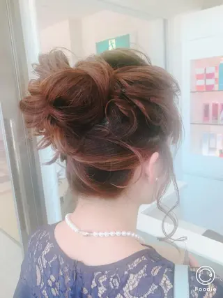 ヘアアレンジ La Sente東 寿恵のヘアスタイル