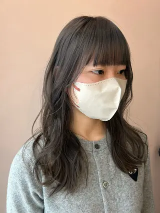 ロング カラー hub hair レイヤー/透明感のヘアスタイル