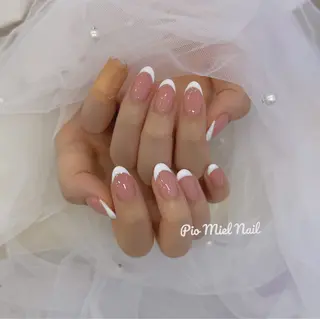 ショート HANA 長さだしのネイルデザイン