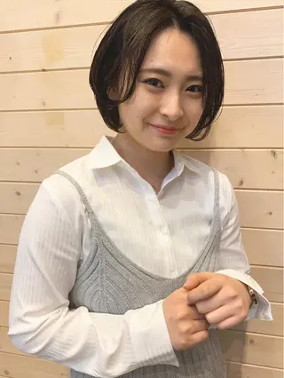 ショート カラー 安達 俊亮のヘアスタイル