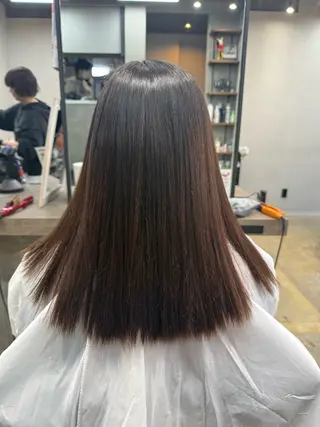 ルシ🎨/ハイトーン デザイン/髪質改善のヘアスタイル