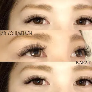 マツエク・マツパ ★KAEDE★伊勢崎 【KARAT】のマツエク・マツパデザイン