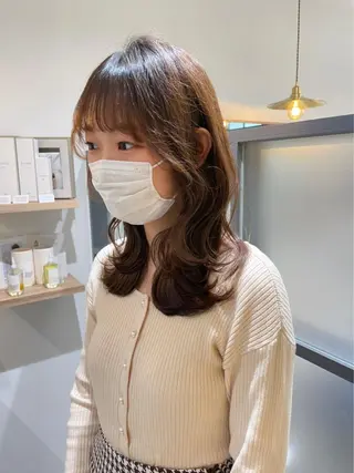 ロング RINA 【Loem】のヘアスタイル