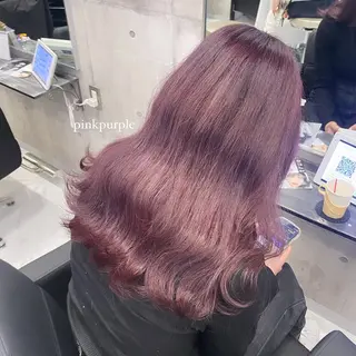 セミロング カラー 最新艶髪トレンド¦ ヘア¦miyu🐒♡のヘアスタイル