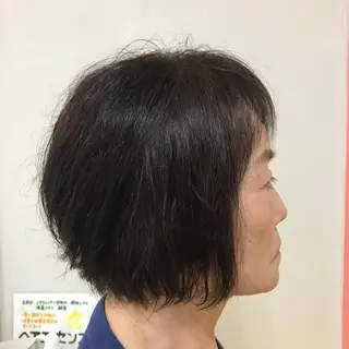 ミディアム カラー 横田 尚登のヘアスタイル