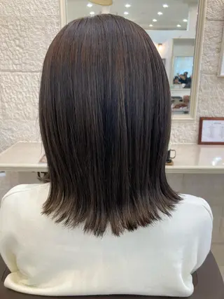 ミディアム 【shanti】 伊藤奈生のヘアスタイル