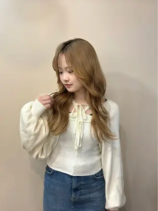 ロング 優李 ゆうり‪のヘアスタイル