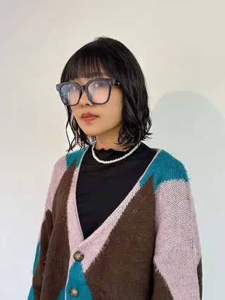 ミディアム パーマ Seeknext // Rukaのヘアスタイル