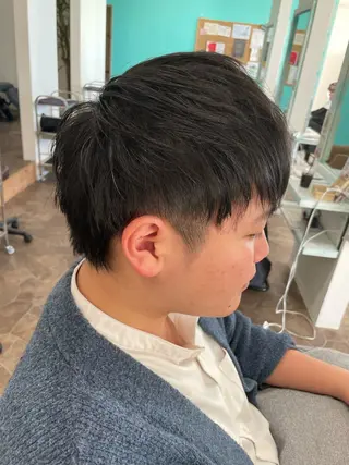 ショート メンズ 栗原 里奈のヘアスタイル