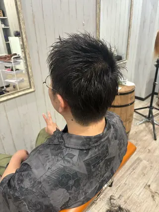 ショート メンズ 桑原 由理のヘアスタイル
