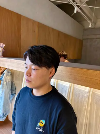 メンズ sayaka/艶髪/ ボブ/メンズカットのヘアスタイル