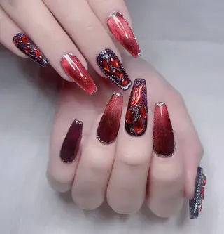 ロング ninabeauty 新宿のネイルデザイン