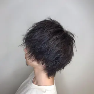 ショート カラー メンズ LUXBE LUCE ひなののヘアスタイル