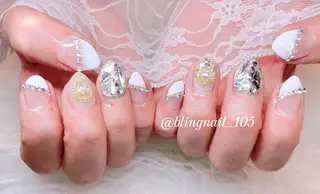 ネイル 23時まで❤︎韓国、 ワンホンネイルのネイルデザイン